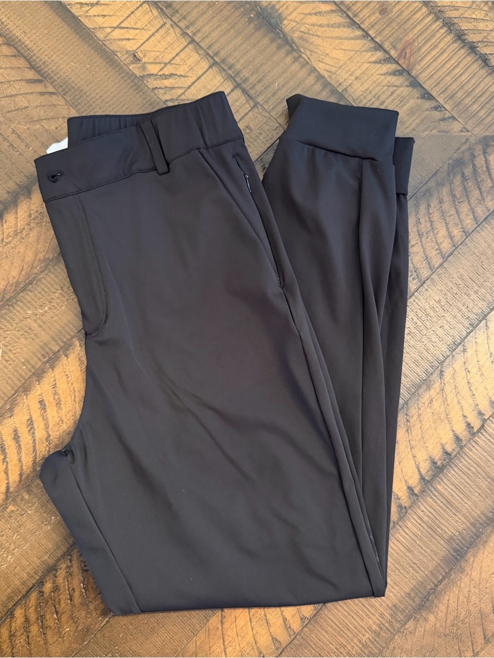Black Golf Jogger Pants